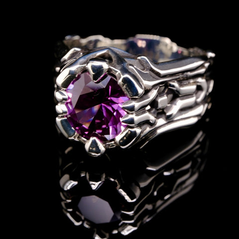 Zevria - Sapphire & silver ring