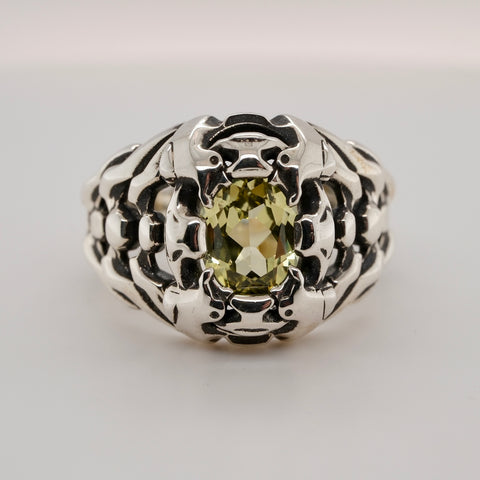 Cyndralis - Sapphire & silver ring