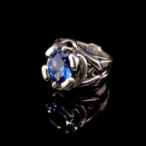 Aetrum - Sapphire & silver ring