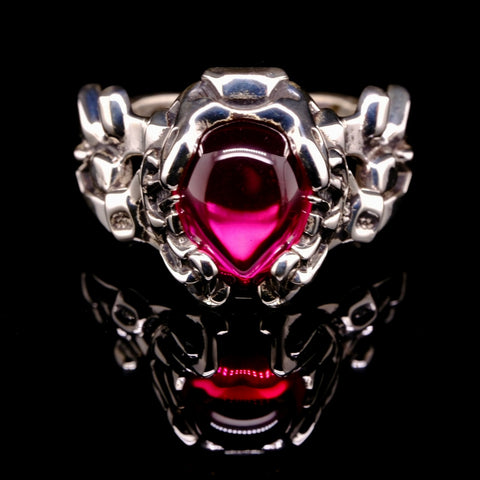 Synkarra - Sapphire & silver ring