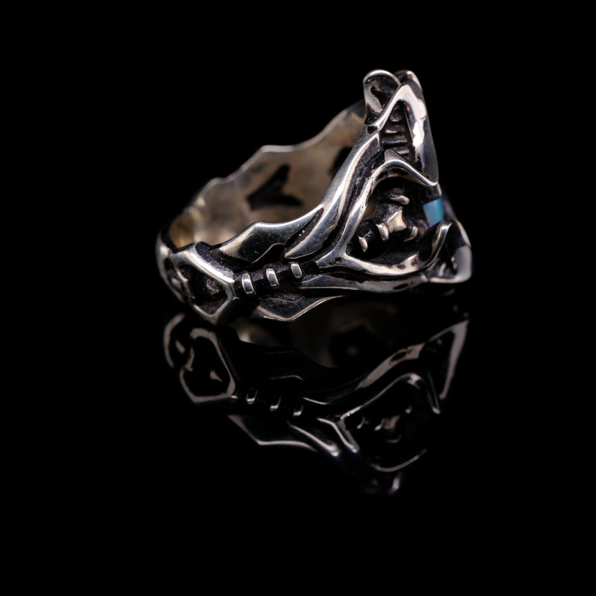 ‘Nocturne’ opal ring