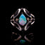 ‘Nocturne’ opal ring