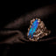 Blue ‘Rock Bud’ 🪨 ring