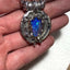 ‘Melty Medallion’ opal pendant
