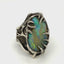 ‘Kelp Forest’ boulder opal ring