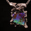 ‘Wild Style’ 12ct boulder opal silver pendant
