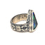 TriCyber boulder opal ring